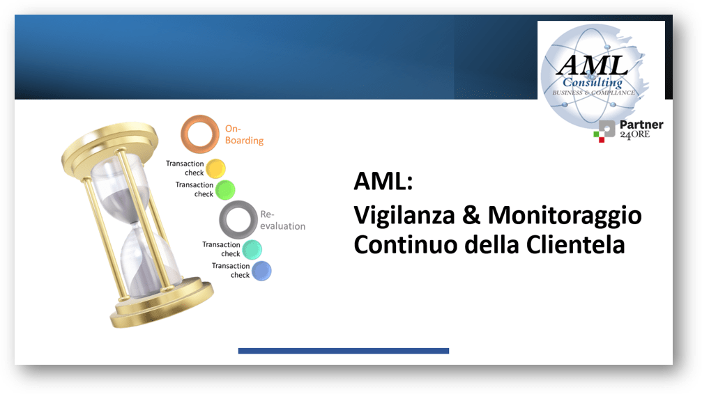 AML: Vigilanza & Monitoraggio Continuo della&nbsp;Clientela